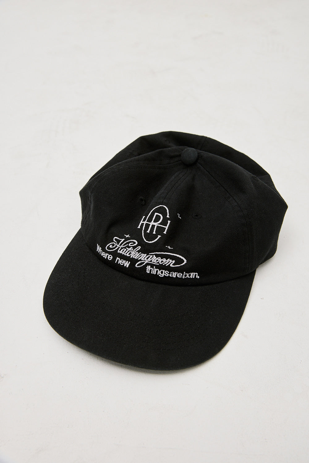 Hatchingroom - Logo Cap (Washed Black) product image 2 | TRAB K-Fashion Australia
