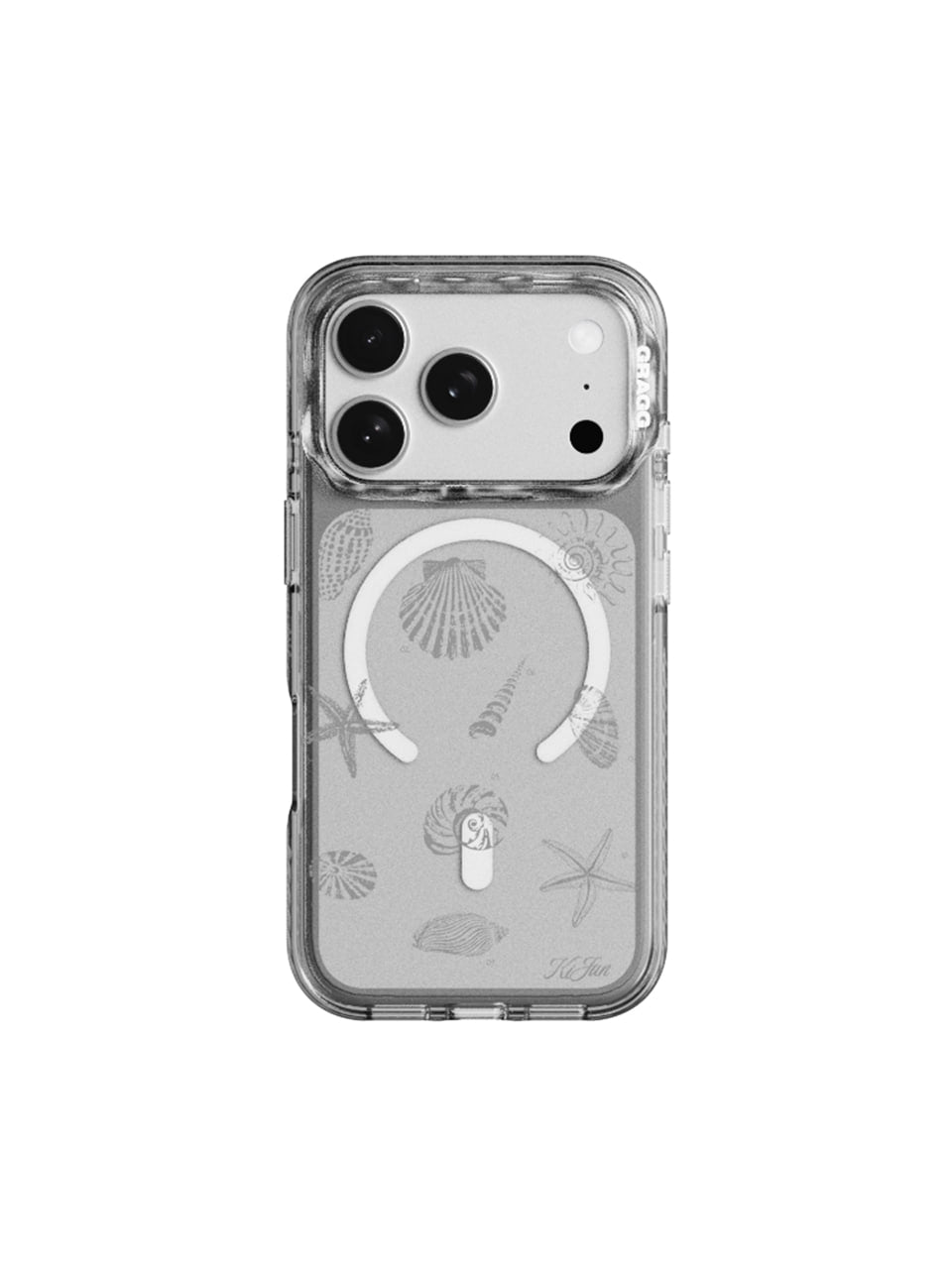 Kijun - MAGSAFE LAYERS FRAME CASE CLEAR BLACK FRIENDS OF THE SEA product image 2 | TRAB K-Fashion Australia