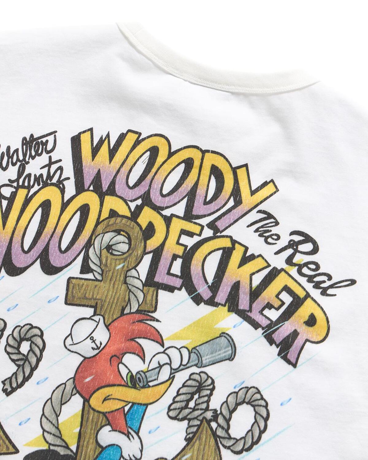 Eastlogue - Vintage Anchor Woody Comic T-shirt (White) product image 4 | TRAB K-Fashion Australia