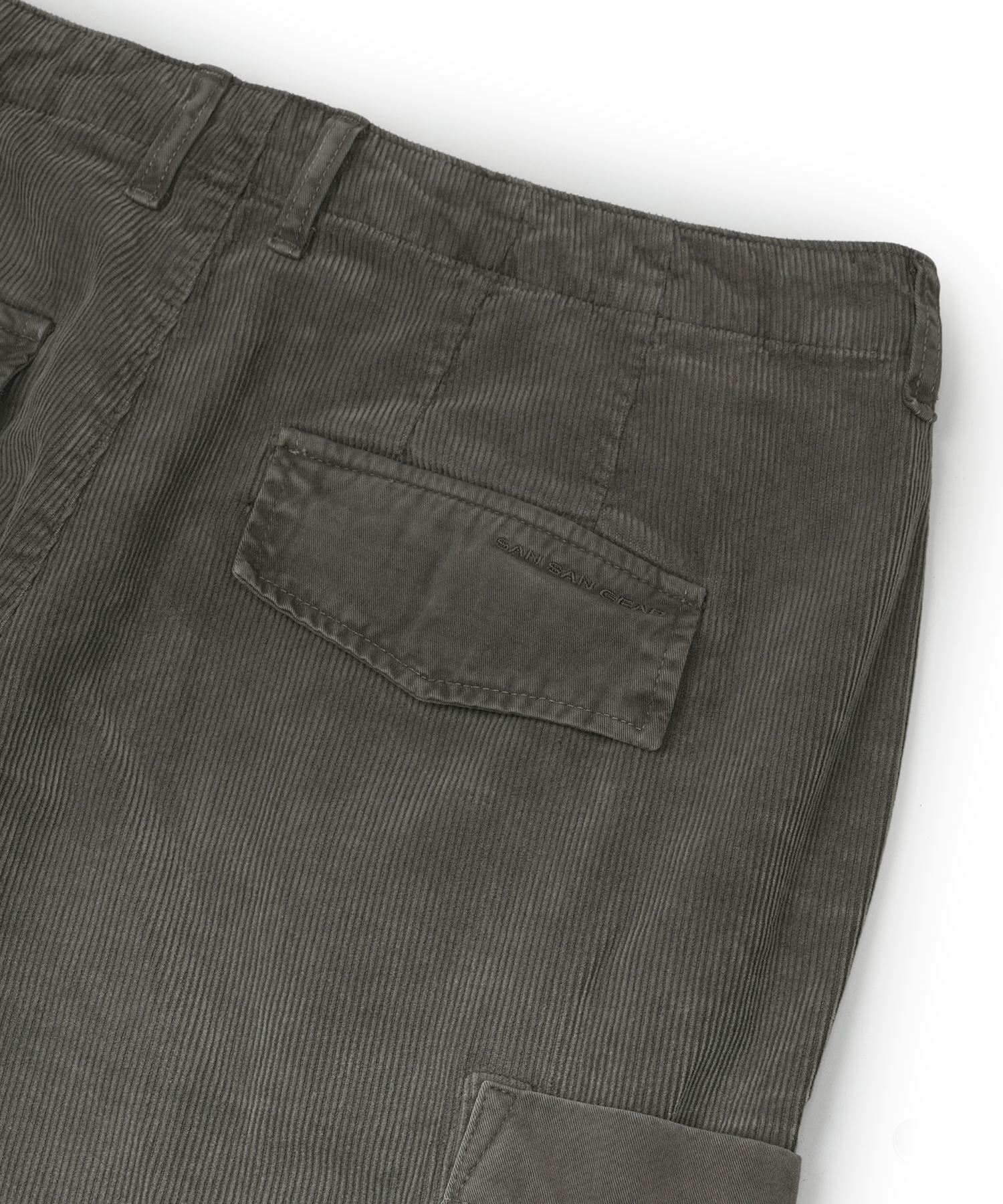 San San Gear - Washed Corduroy Pants (Cappuccino) product image 7 | TRAB K-Fashion Australia