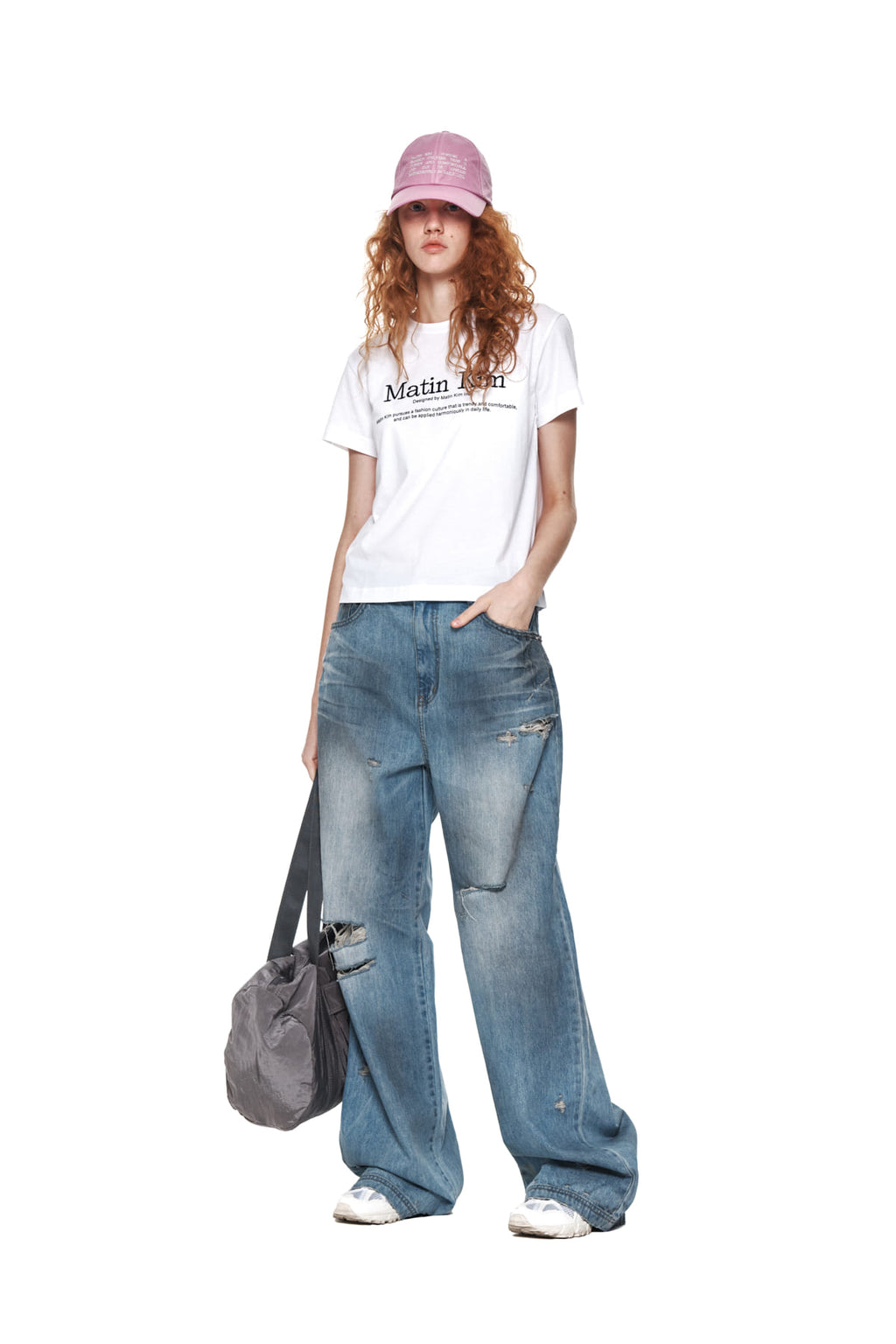 Matin Kim - Matin Heritage Crop Top (White) product image 9 | TRAB K-Fashion Australia