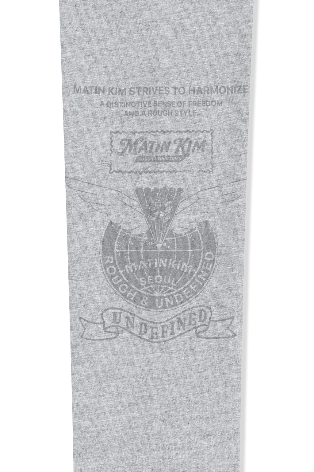 Matin Kim - Dust Washed Layered Hood Top (Navy) product image 5 | TRAB K-Fashion Australia