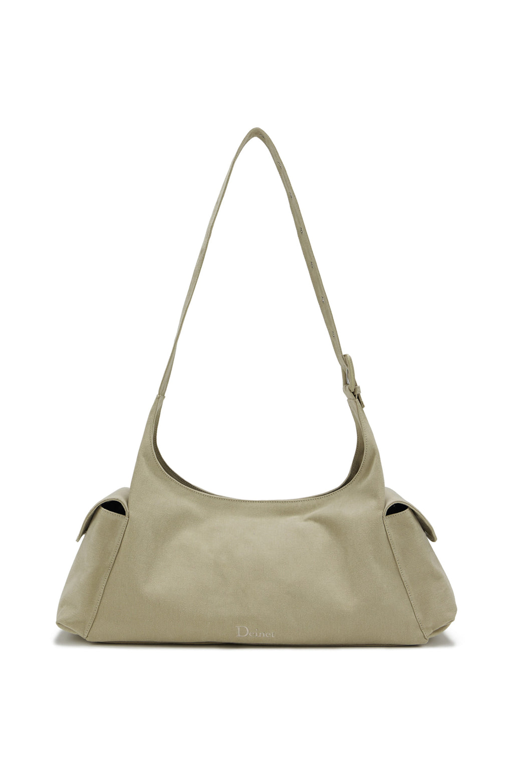 Deinet - Deinet Peach Cotton Buckle Bag (Beige) product image 4 | TRAB K-Fashion Australia