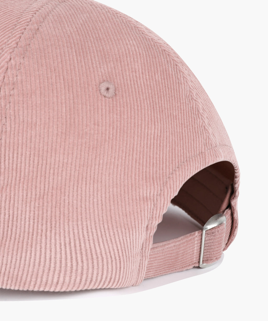 Marithe & Francois Girbaud - Corduroy Small Classic Logo Cap (Dark Pink) product image 4 | TRAB K-Fashion Australia