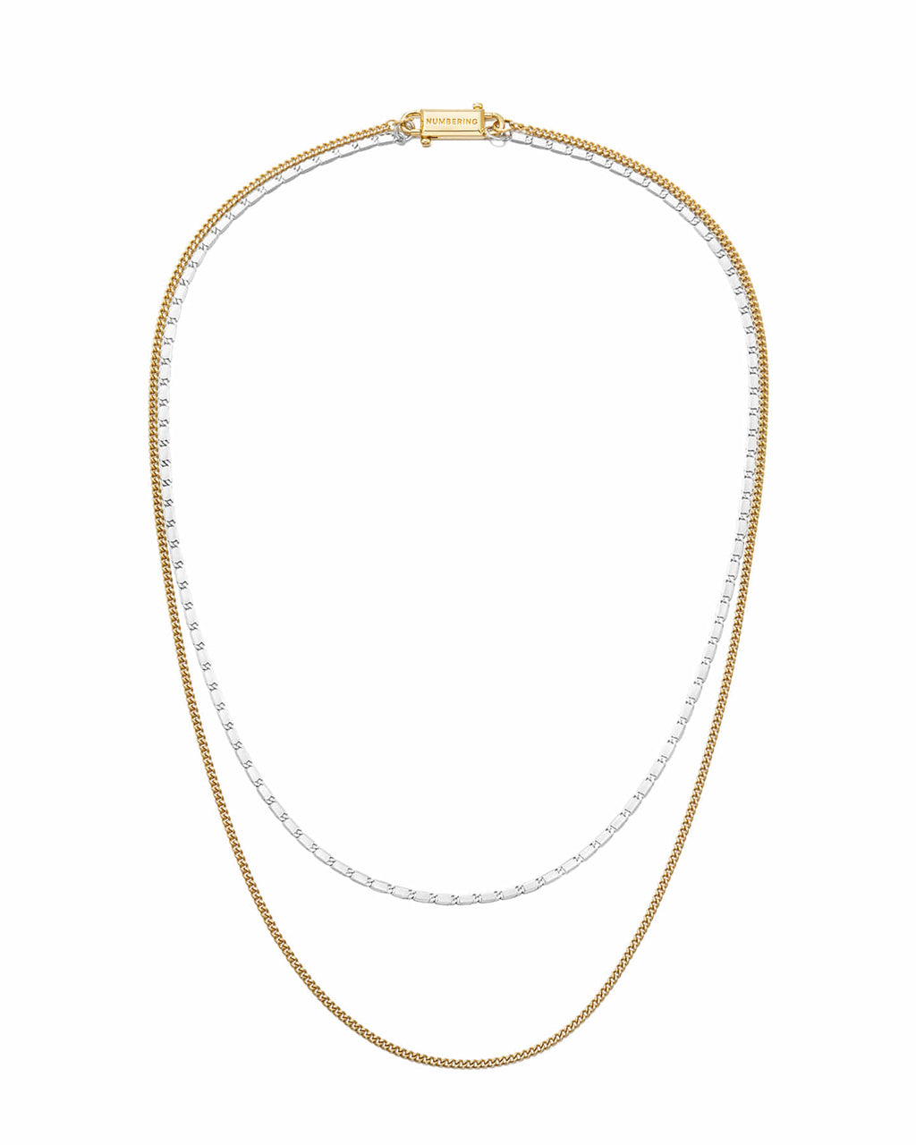 Numbering - Triple Layered Chain Necklace #7743 product image 9 | TRAB K-Fashion Australia