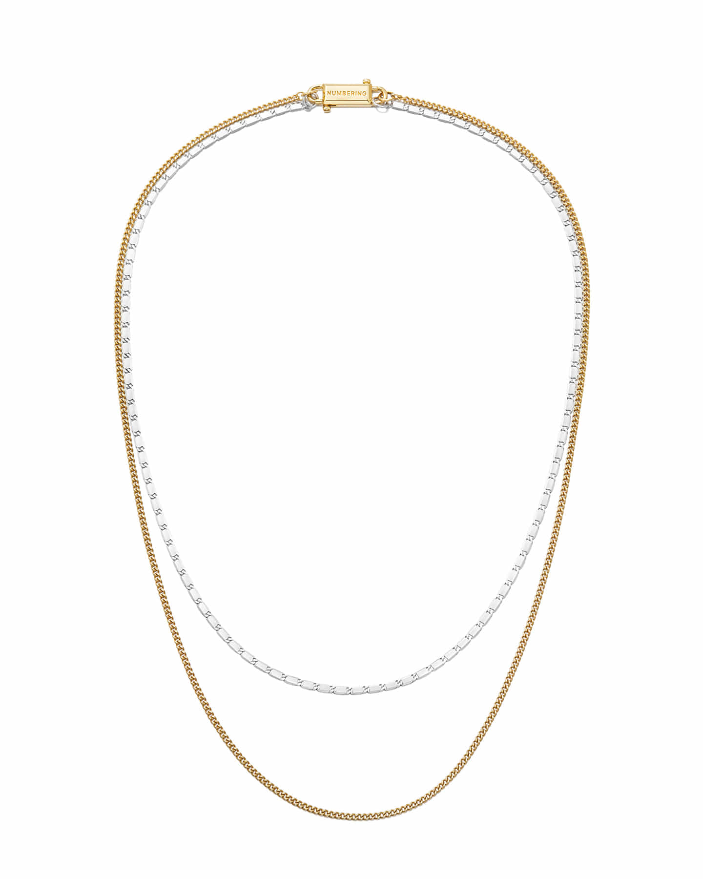 Numbering - Triple Layered Chain Necklace #7743 product image 9 | TRAB K-Fashion Australia
