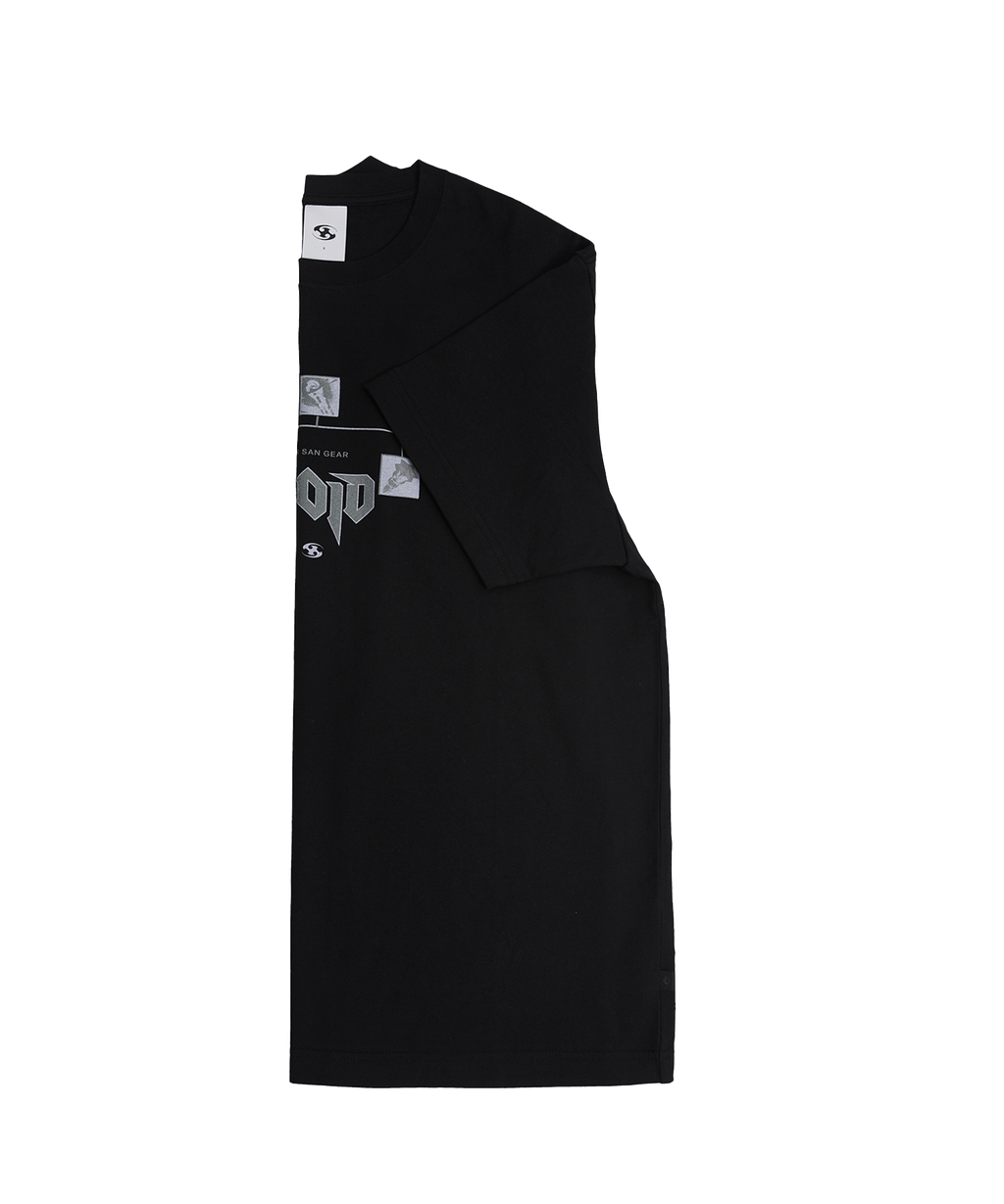 San San Gear - Void Born T-Shirt (Black) product image 9 | TRAB K-Fashion Australia
