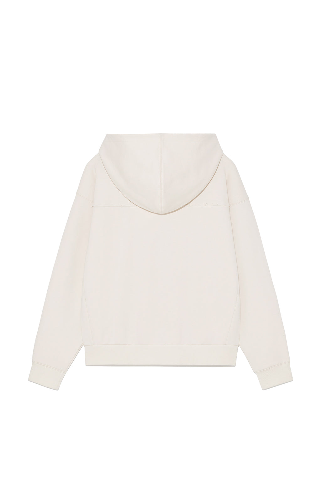 Matin Kim - Volume Pocket Hoody Zip Up (Cream) product image 2 | TRAB K-Fashion Australia