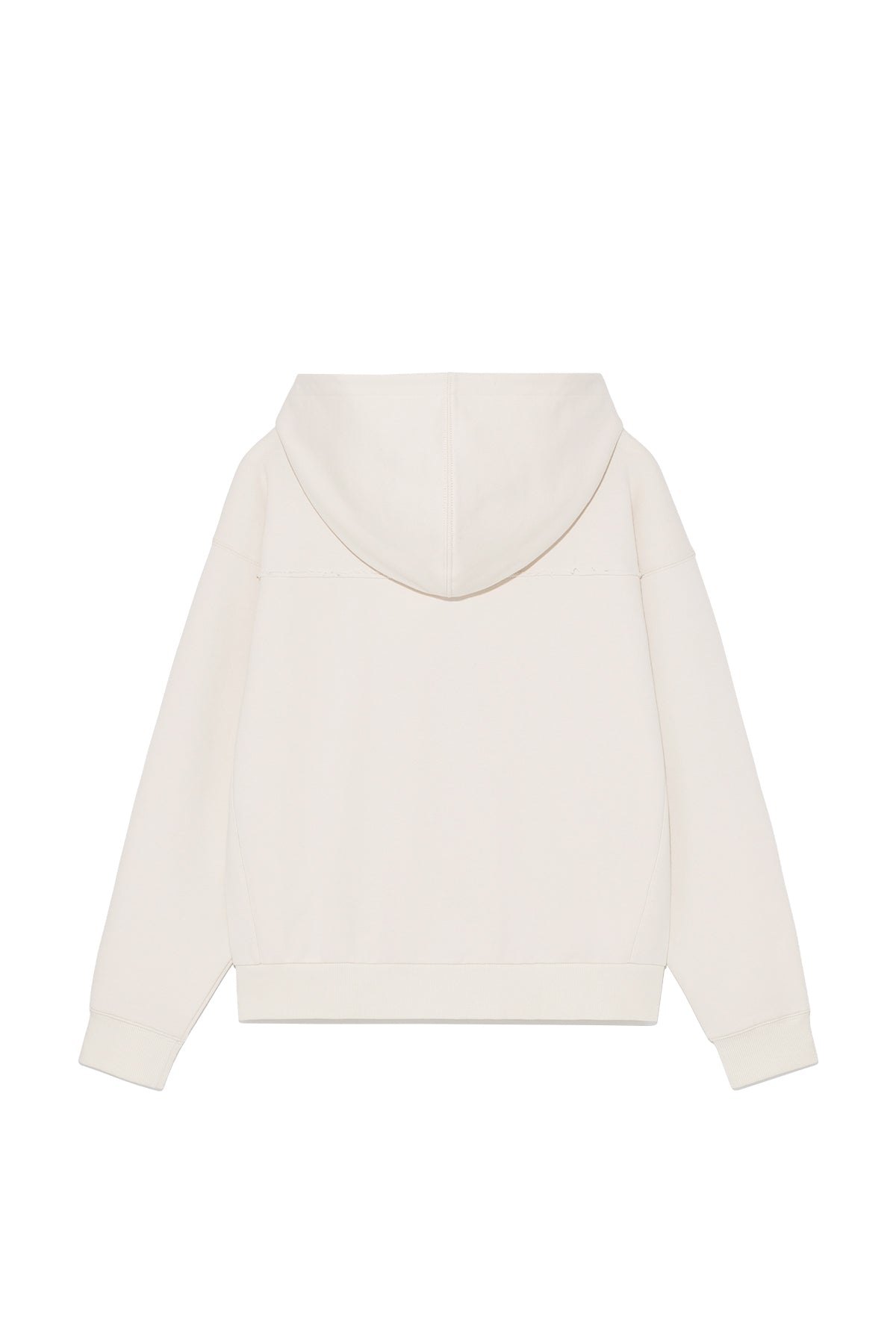 Matin Kim - Volume Pocket Hoody Zip Up (Cream) product image 2 | TRAB K-Fashion Australia