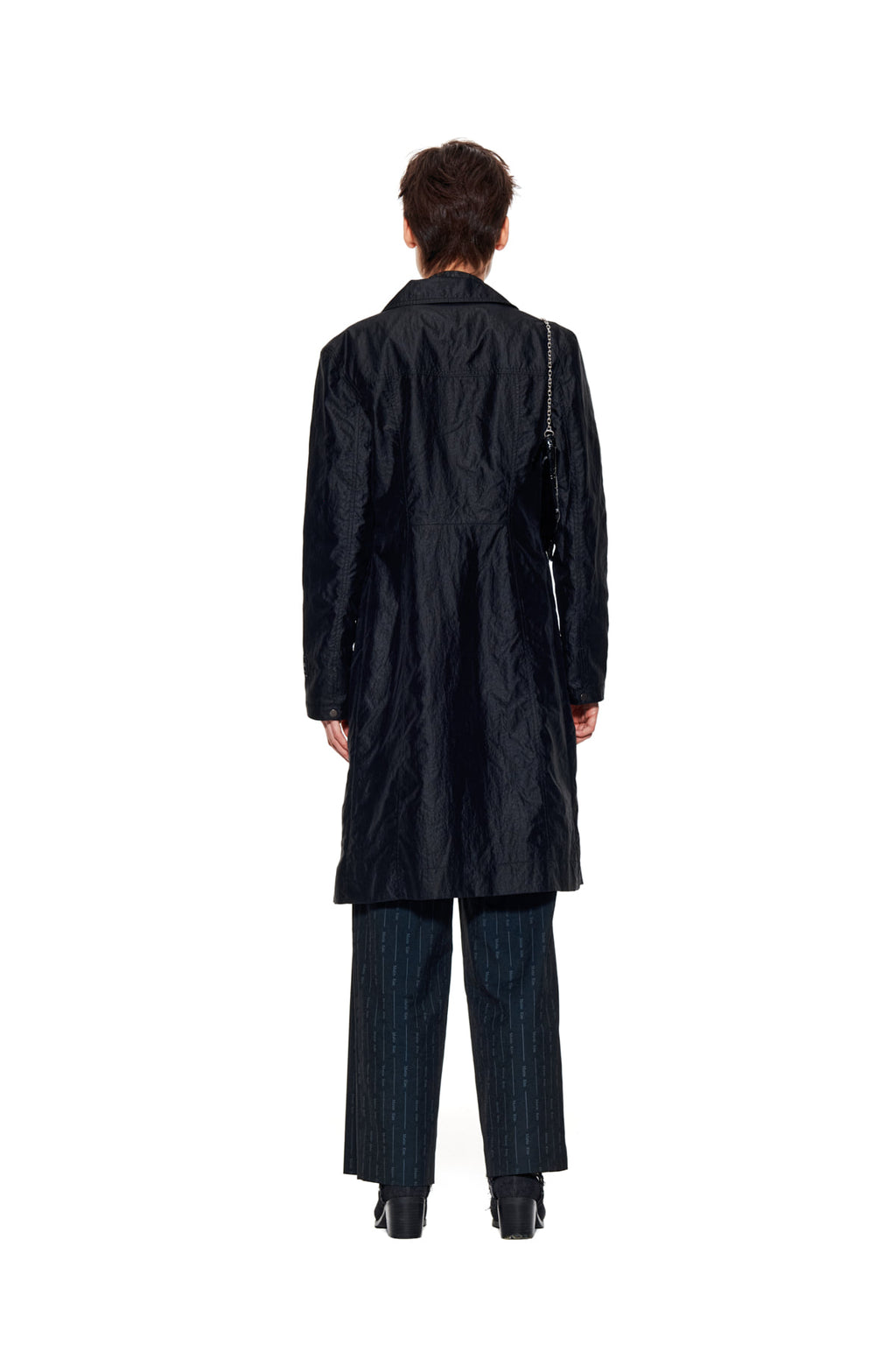 Matin Kim - Tailored Coating Coat (Black) product image 7 | TRAB K-Fashion Australia