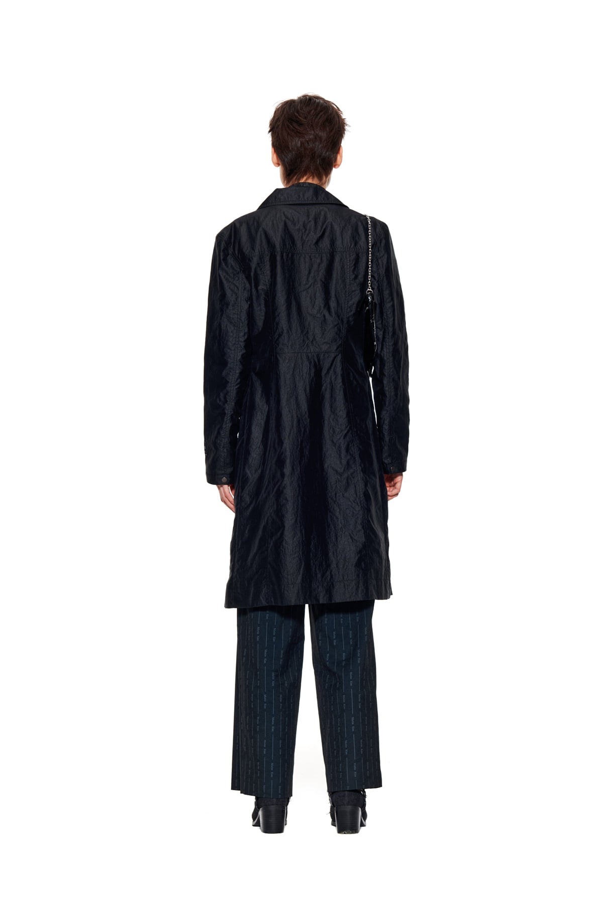 Matin Kim - Tailored Coating Coat (Black) product image 7 | TRAB K-Fashion Australia
