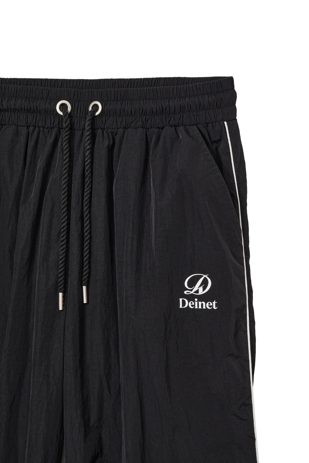 Deinet - Drawstring Nylon Pants (Black) product image 4 | TRAB K-Fashion Australia