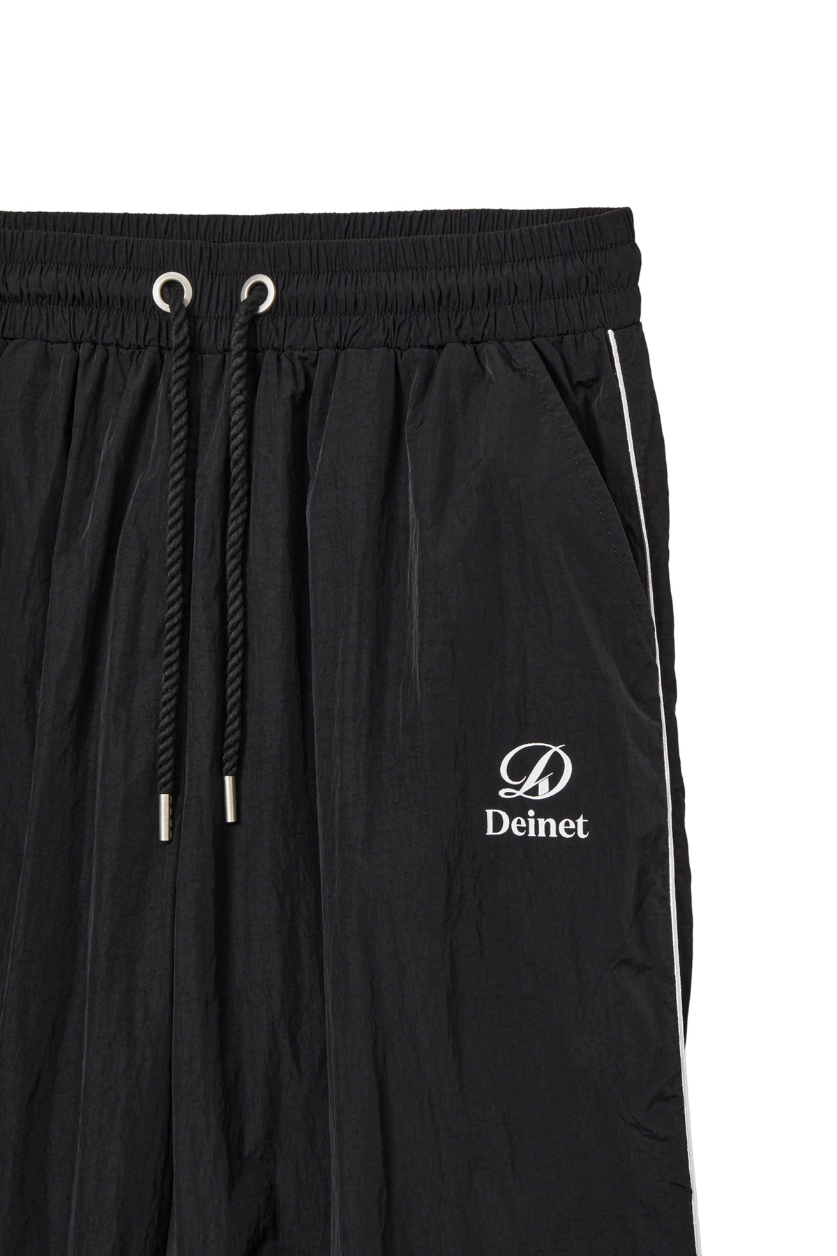 Deinet - Drawstring Nylon Pants (Black) product image 4 | TRAB K-Fashion Australia