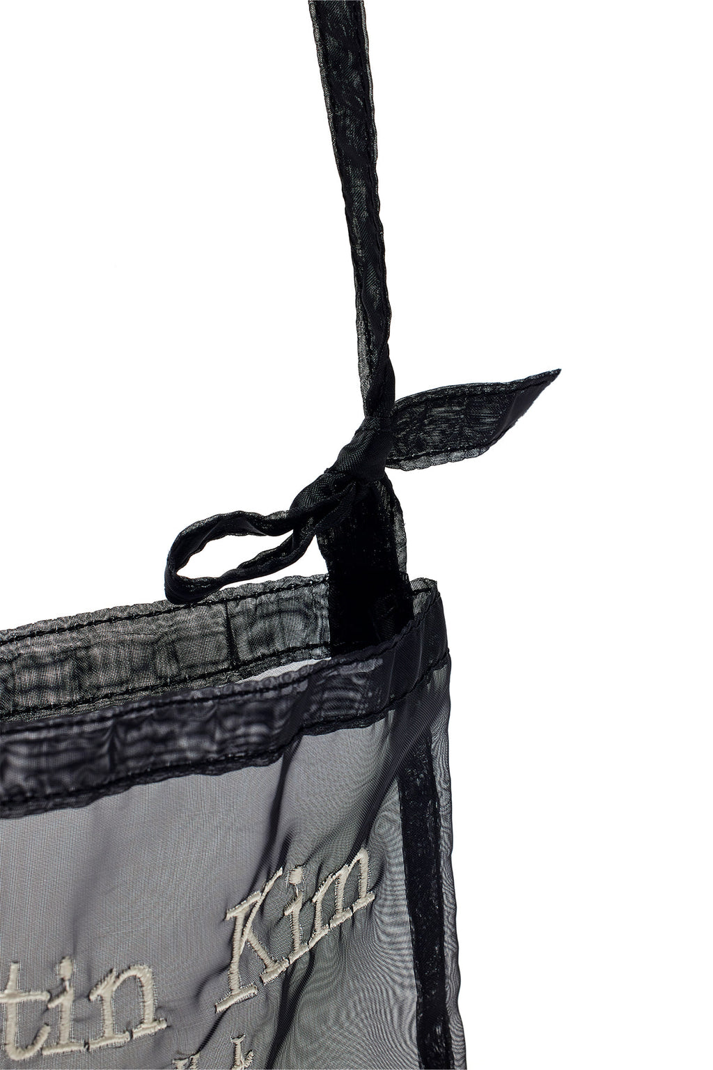 Matin Kim - Organza Mini Cross Bag (Black) product image 3 | TRAB K-Fashion Australia