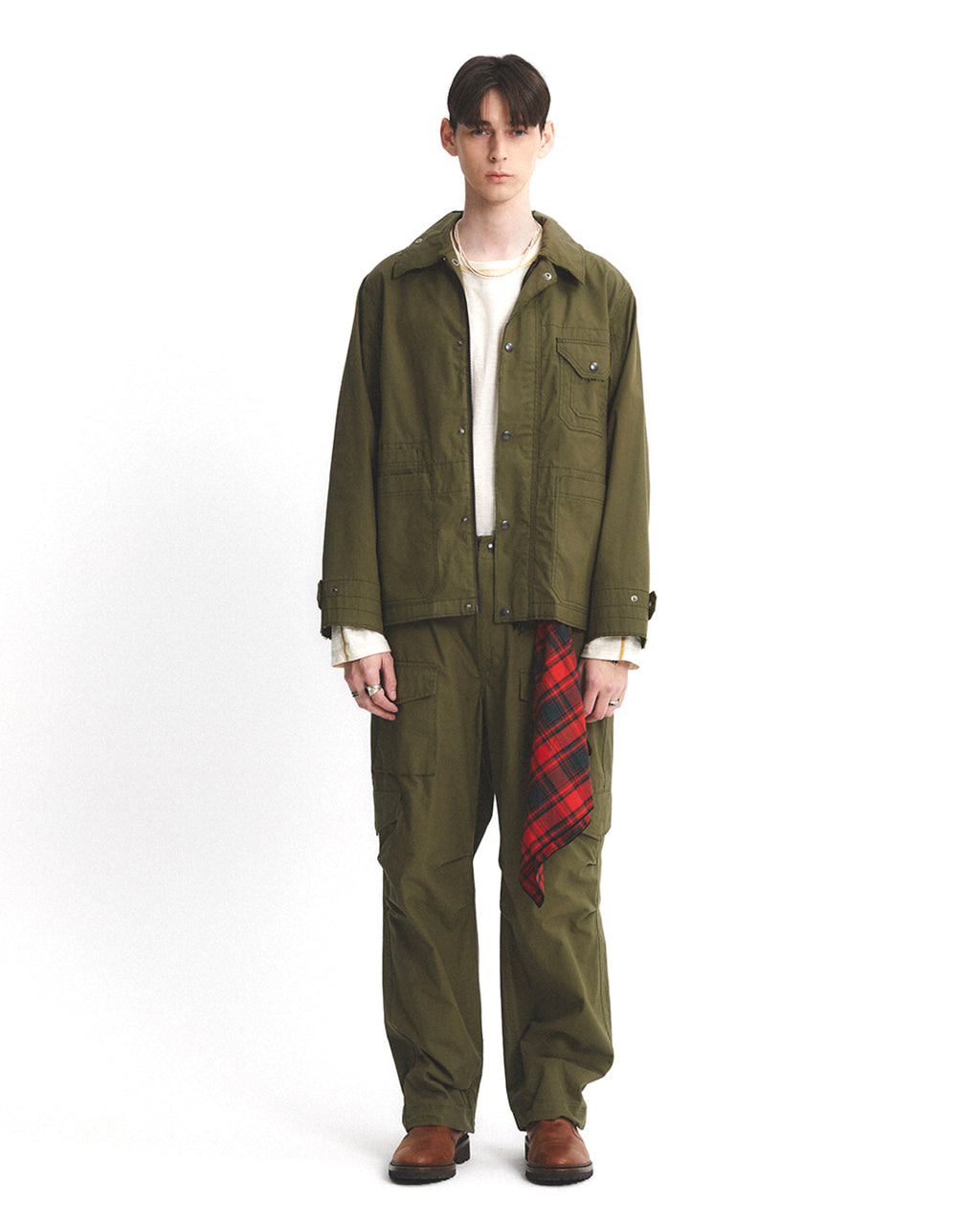 Eastlogue - Mohawk Field Jacket (Olive C/n) product image 1 | TRAB K-Fashion Australia