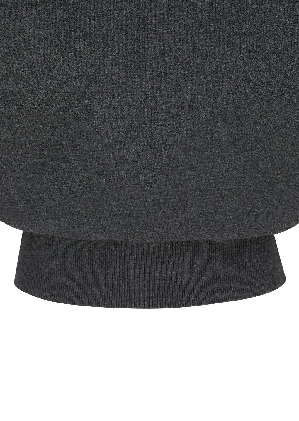 Amomento - Rounded half knit top (Charcoal) product image 12 | TRAB K-Fashion Australia