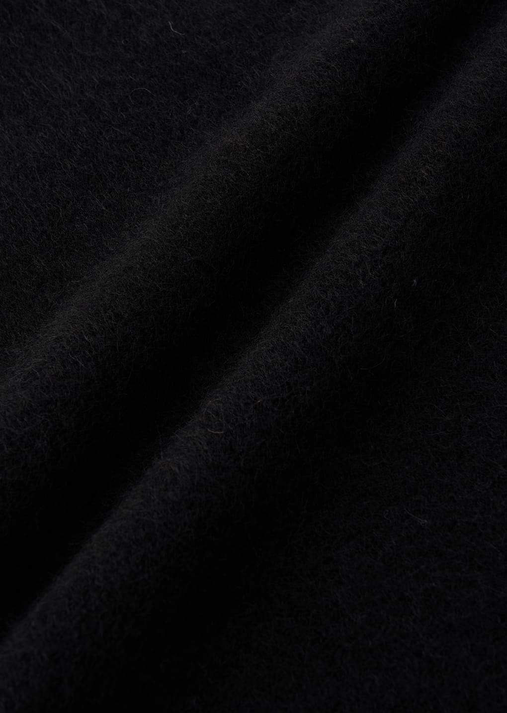 Amomento - wholegarment hairy knit top (Black) product image 17 | TRAB K-Fashion Australia
