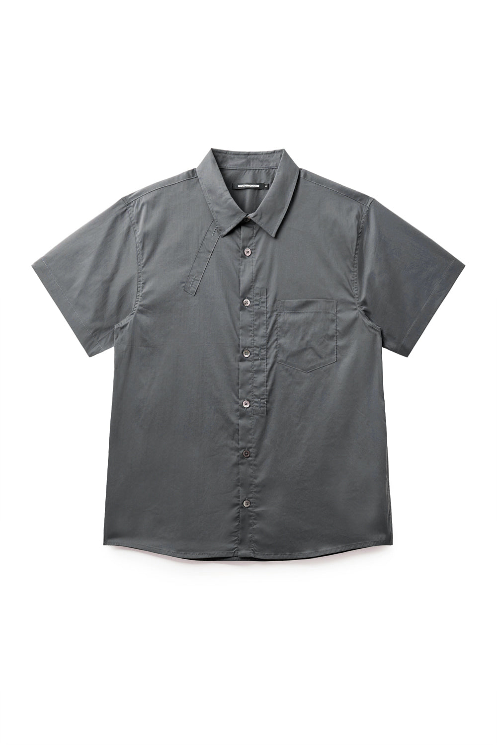 Hatchingroom - Plaket Shirt (Charcoal) product image 1 | TRAB K-Fashion Australia