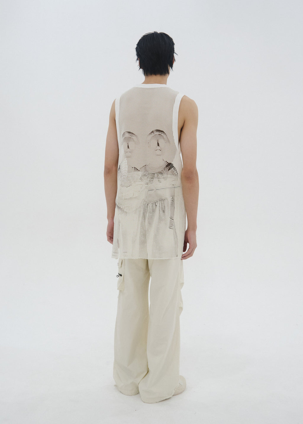 Hyein Seo - Pocket Pants w/ Waist Bag (Ivory) product image 4 | TRAB K-Fashion Australia