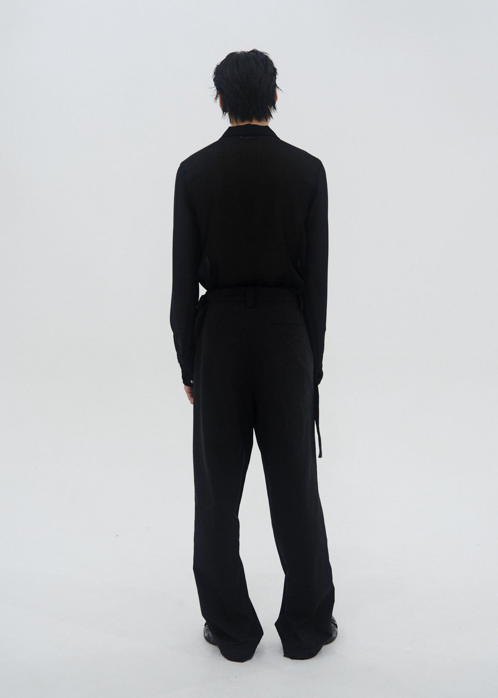 Hyein Seo - Seed Button Shirt (Black) product image 4 | TRAB K-Fashion Australia