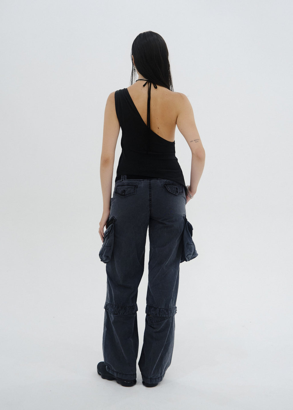 Hyein Seo - Convertible Pocket Pants (Dark Night) product image 8 | TRAB K-Fashion Australia