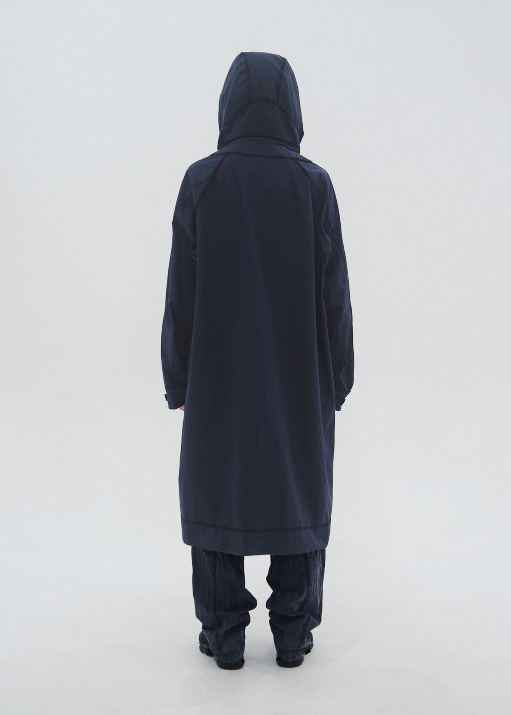 Hyein Seo - Reversed Coat (Dark Night) product image 4 | TRAB K-Fashion Australia