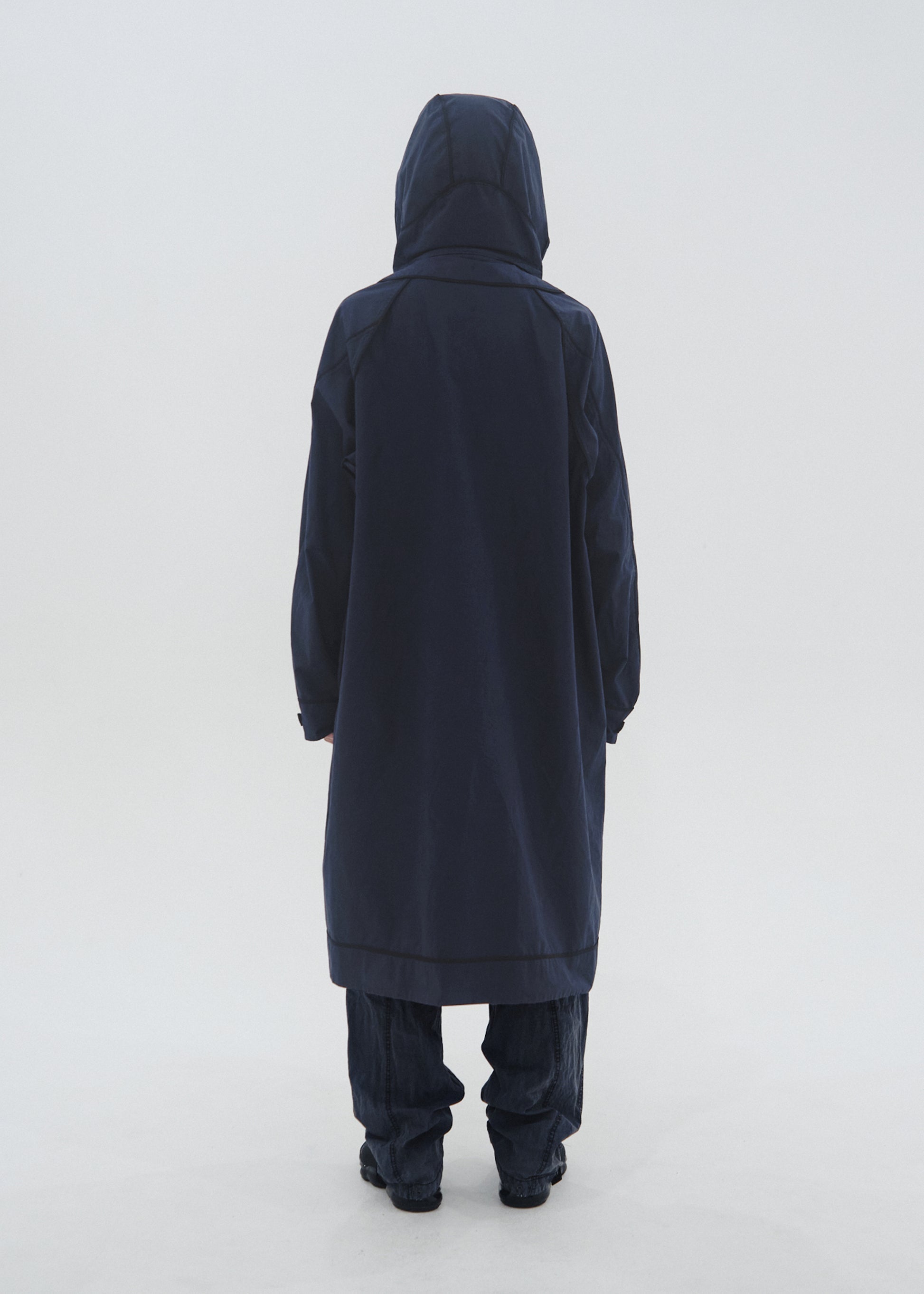 Hyein Seo - Reversed Coat (Dark Night) product image 4 | TRAB K-Fashion Australia