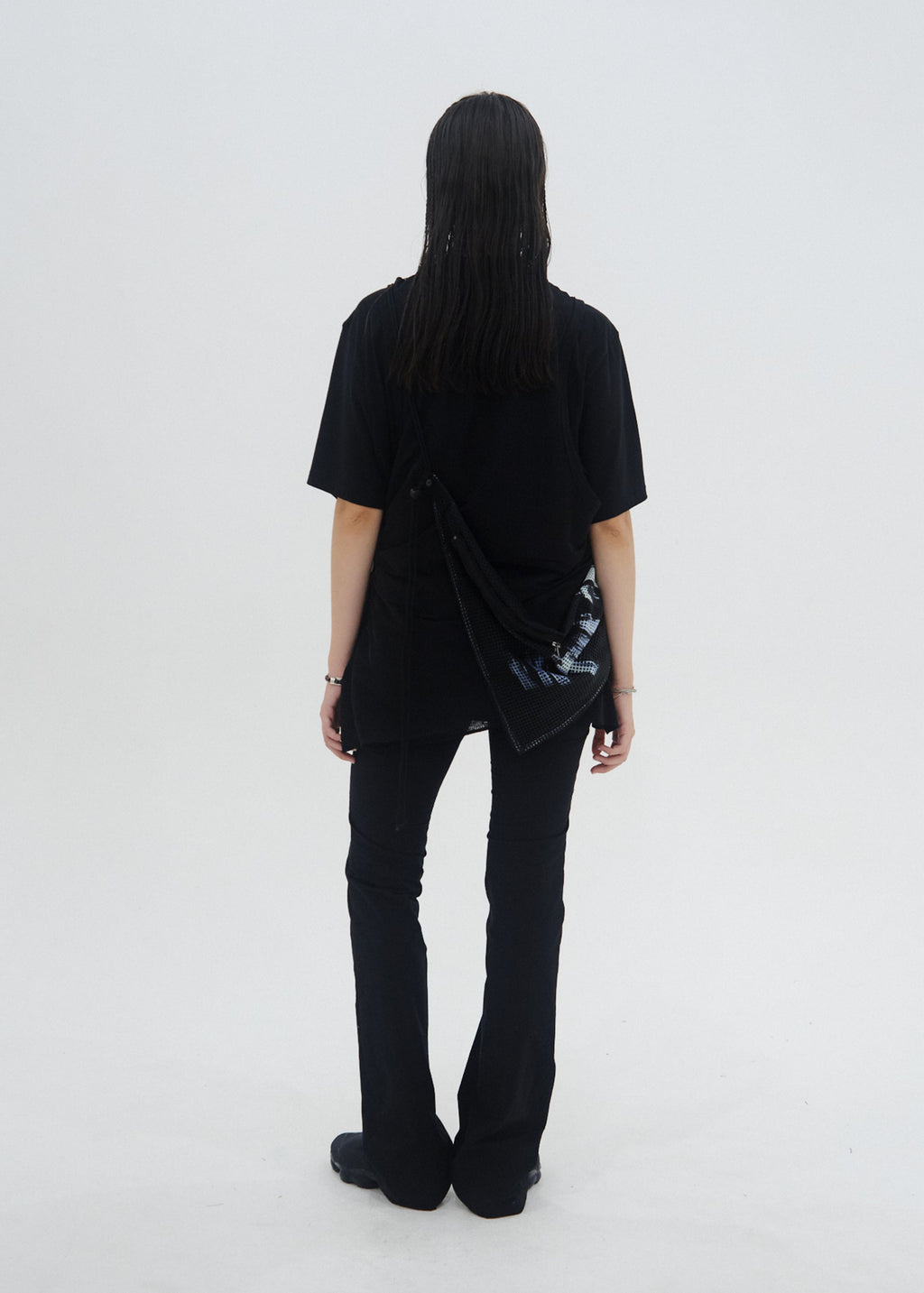 Hyein Seo - Tie Scarf Pants (Black) product image 4 | TRAB K-Fashion Australia