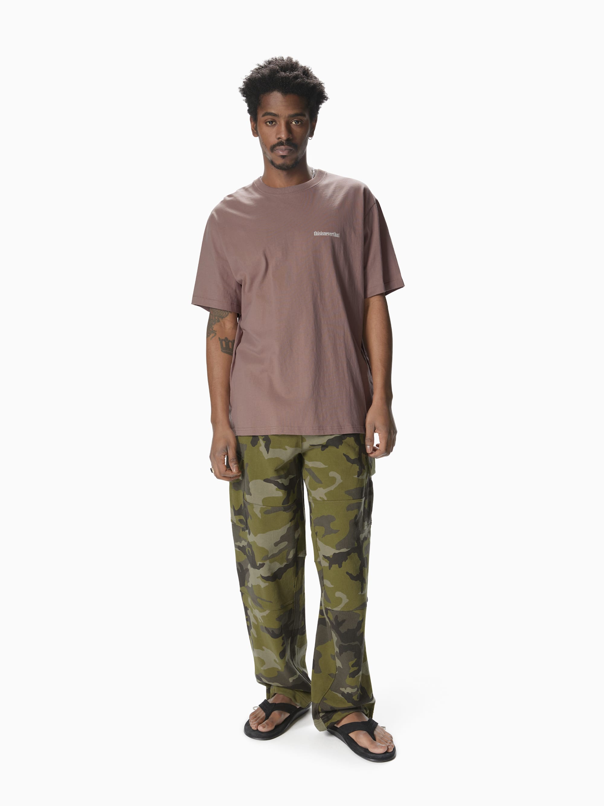 thisisneverthat - 4 Panels Tee Dusty (pink) product image 4 | TRAB K-Fashion Australia