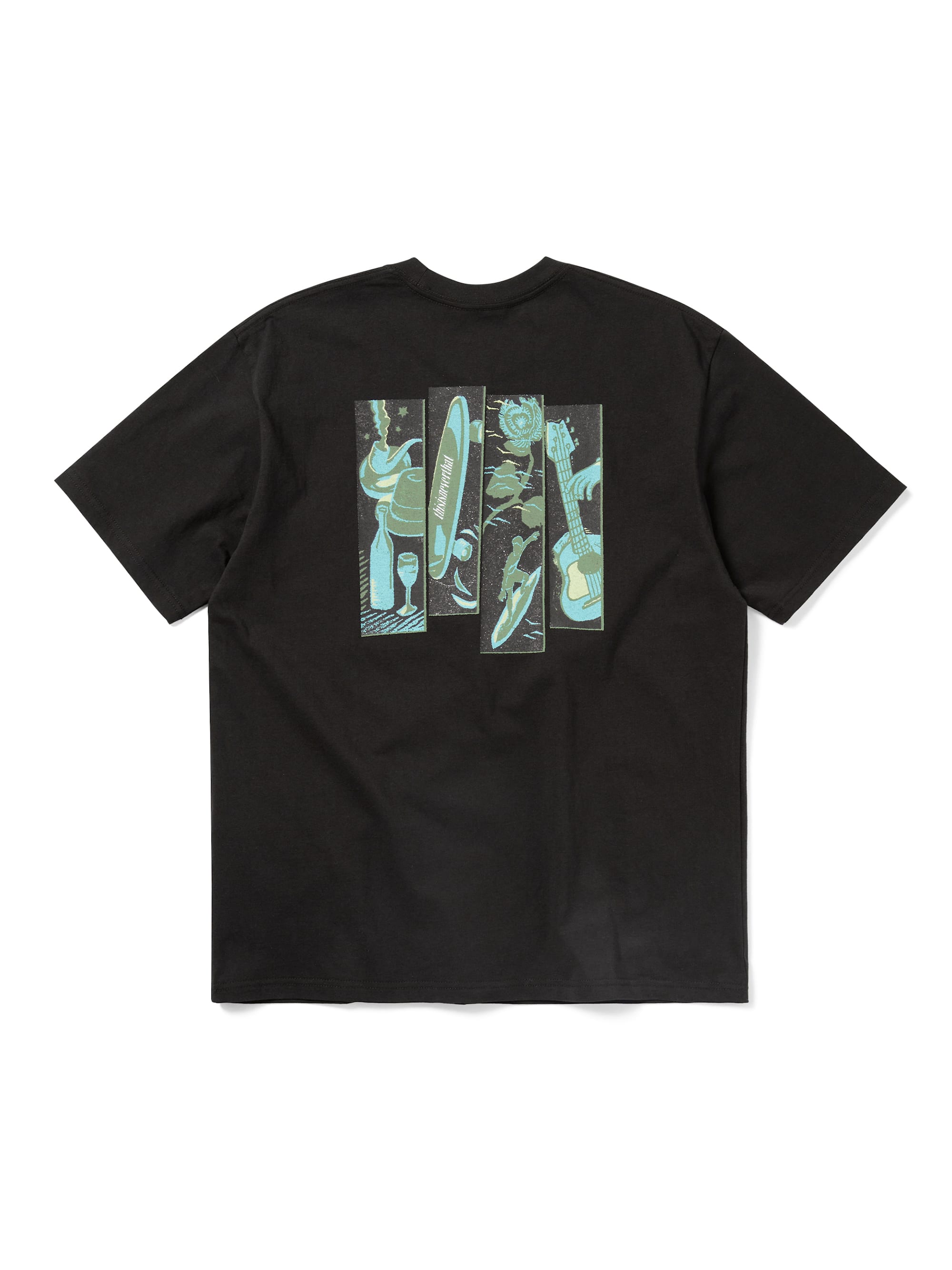thisisneverthat - 4 Panels Tee (Off Black) product image 1 | TRAB K-Fashion Australia