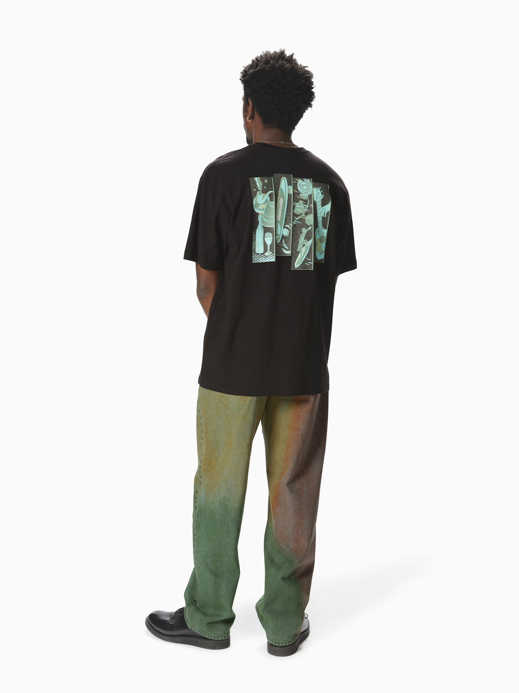 thisisneverthat - 4 Panels Tee (Off Black) product image 5 | TRAB K-Fashion Australia