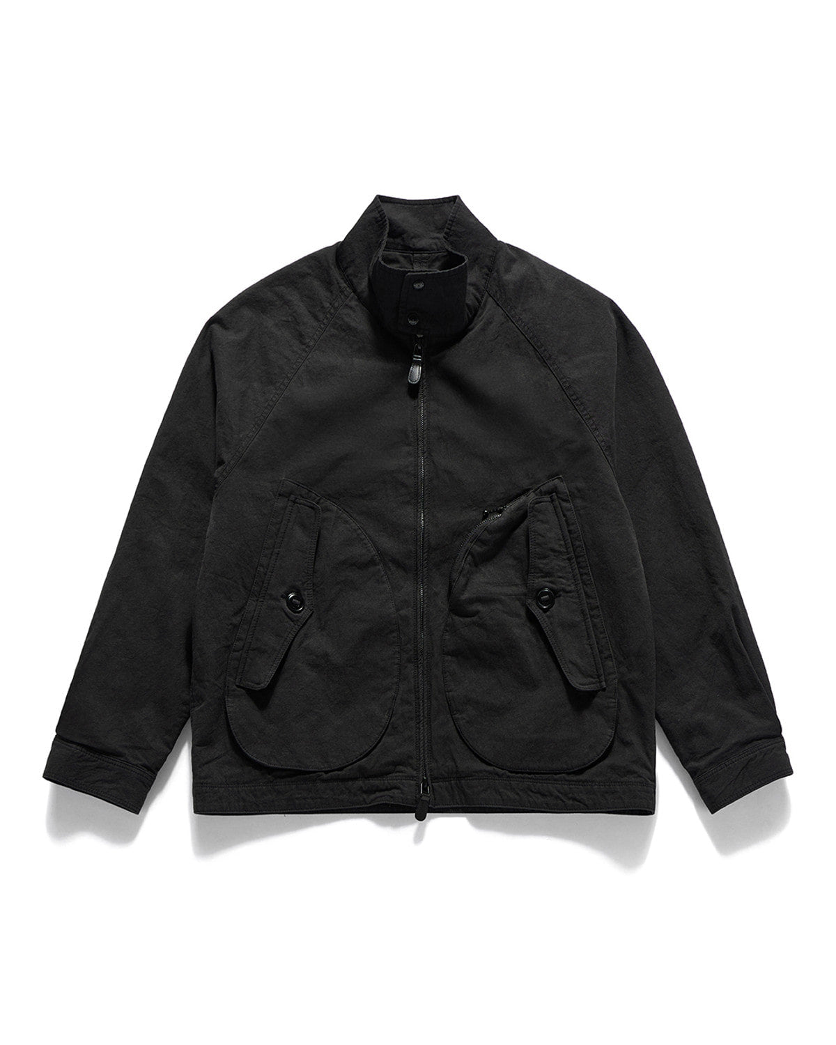 Eastlogue - Breeze Harrington Jumper (Black) product image 5 | TRAB K-Fashion Australia