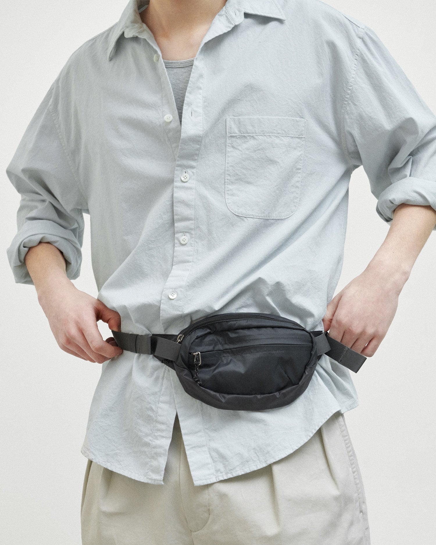 Brownyard - Washed Shirt (Light Grey) product image 4 | TRAB K-Fashion Australia