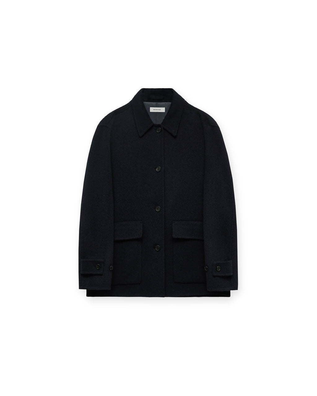 Brownyard - Handmade Half Coat (Dark Navy) product image 4 | TRAB K-Fashion Australia