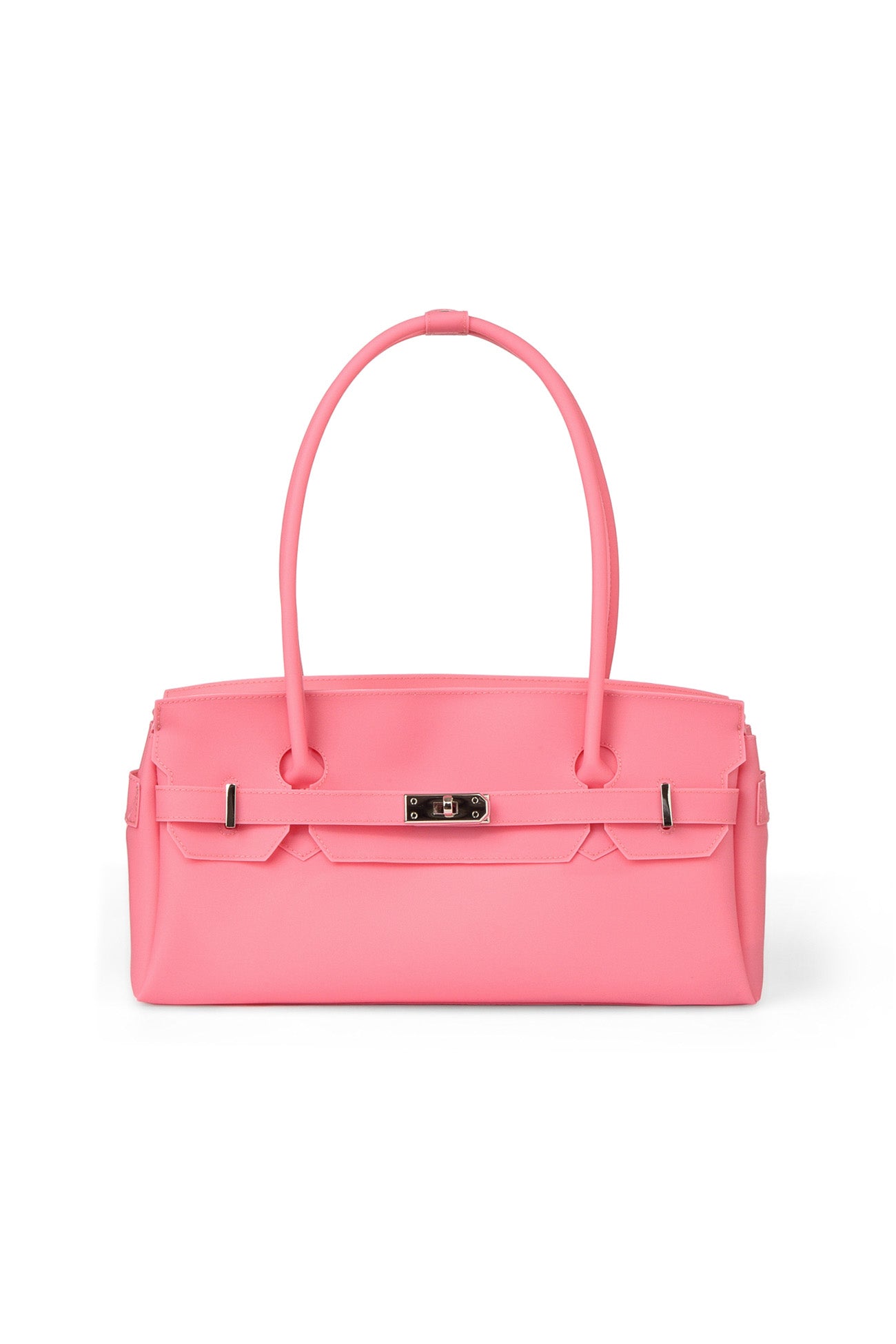 Deinet - [free Card Wallet] Jelly Two-Way Bag (Coral) product image 1 | TRAB K-Fashion Australia