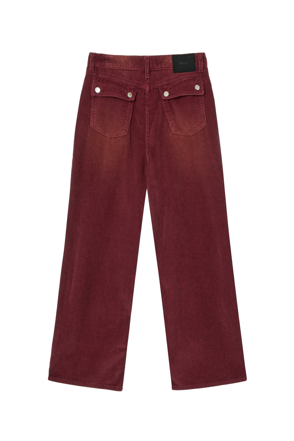 Deinet - Straight Brush Corduroy Pants (Burgundy) product image 5 | TRAB K-Fashion Australia