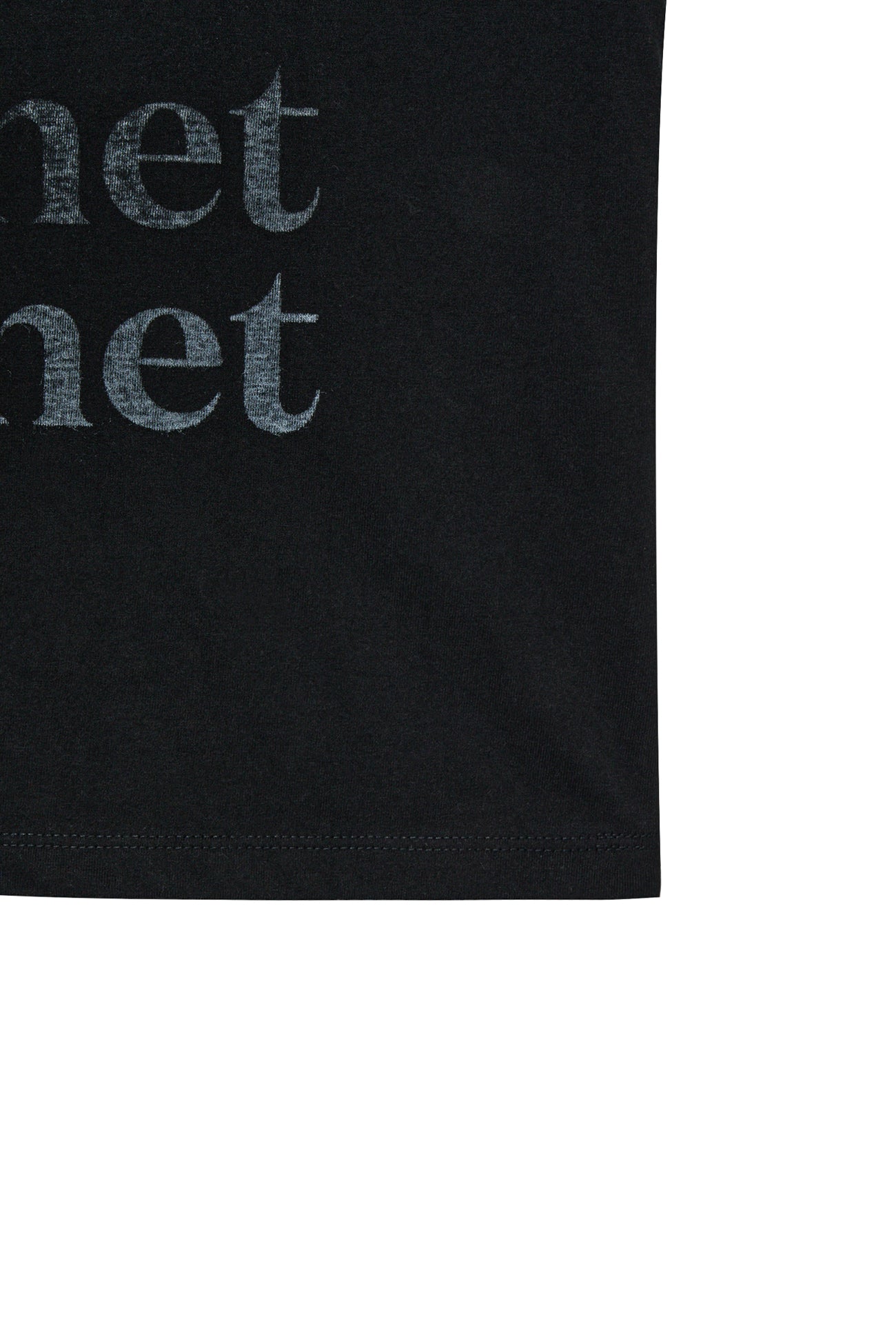 Deinet - Reverse Print T-Shirt (Black) product image 15 | TRAB K-Fashion Australia