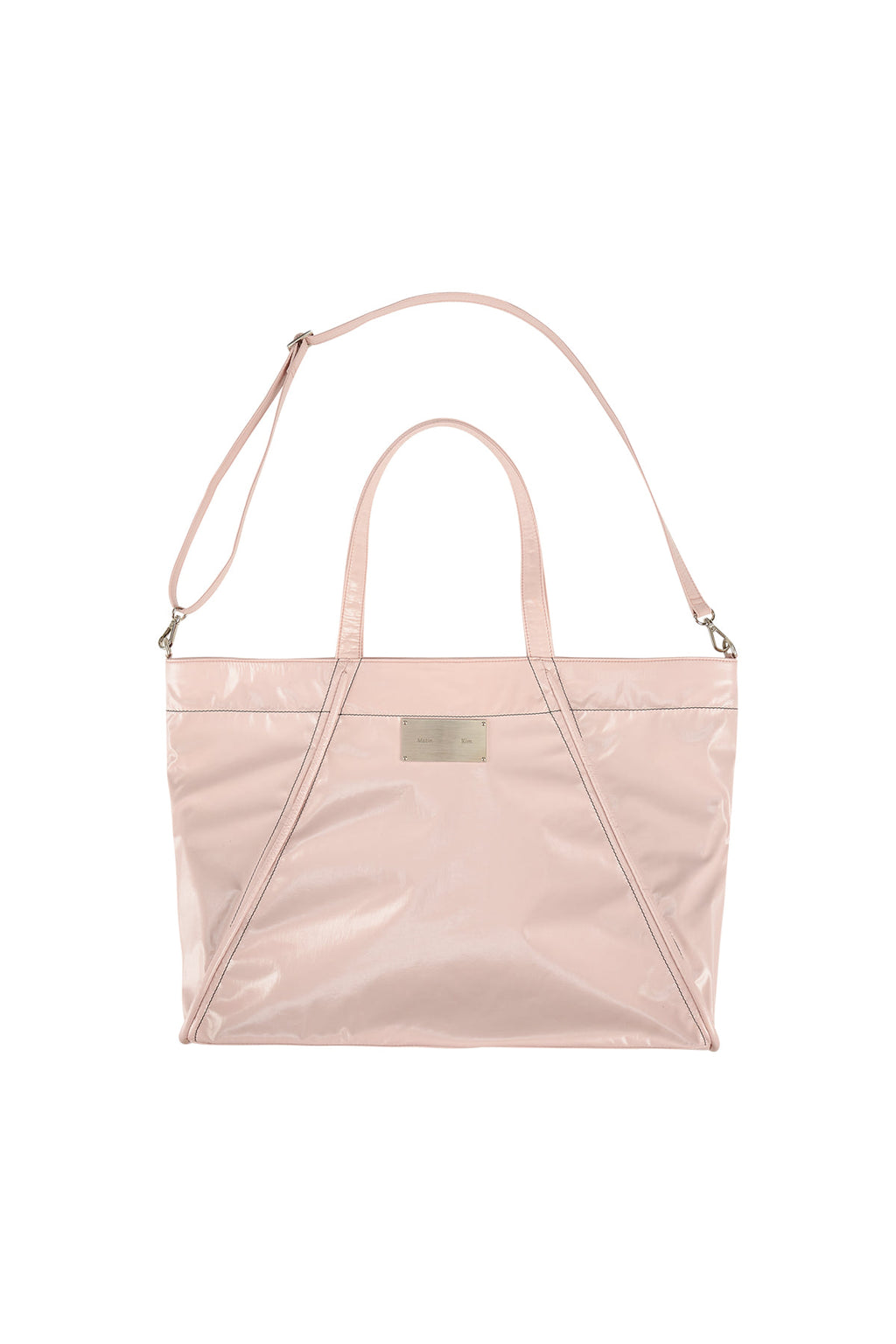 Matin Kim - Big Coating Tote Bag (Pink) product image 1 | TRAB K-Fashion Australia