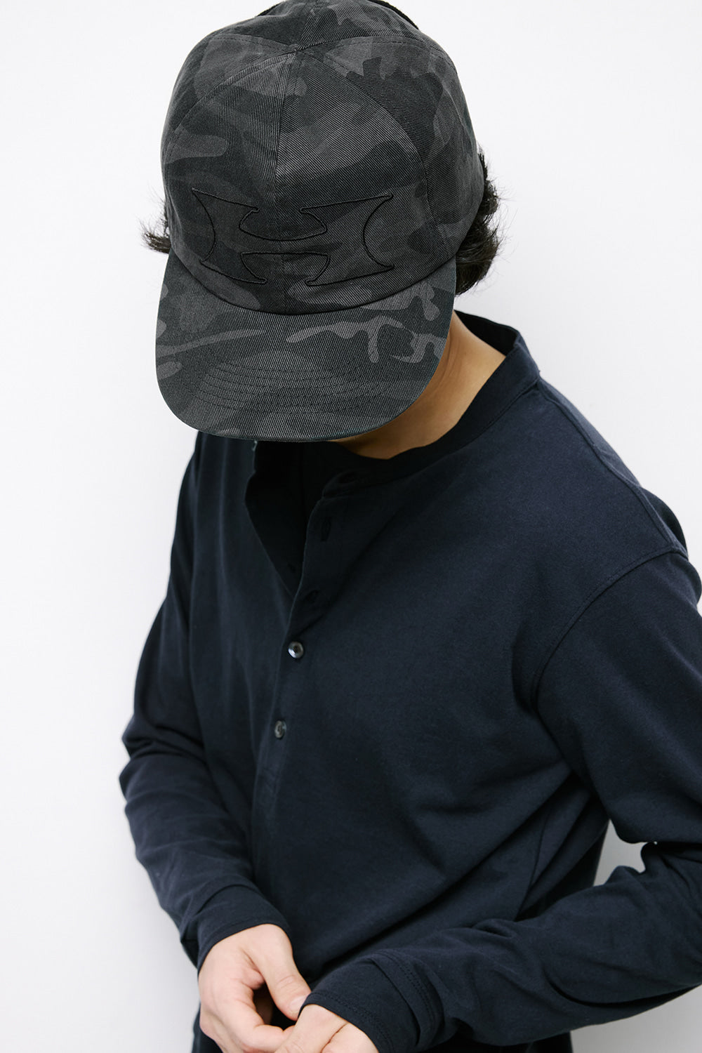 Hatchingroom - Camo H Cap (Charcoal) product image 8 | TRAB K-Fashion Australia