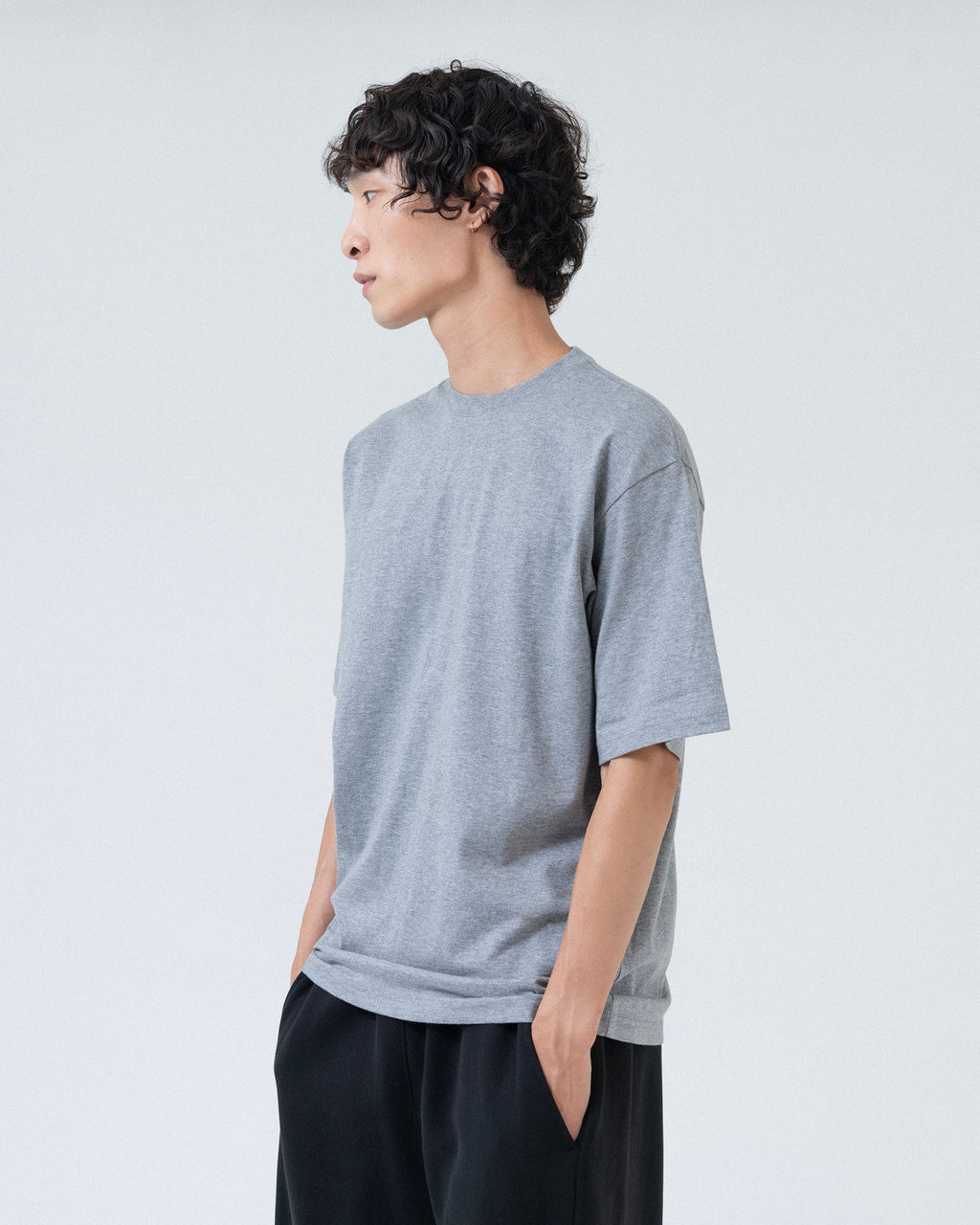 Brownyard - One Day T Shirt (Grey) product image 2 | TRAB K-Fashion Australia