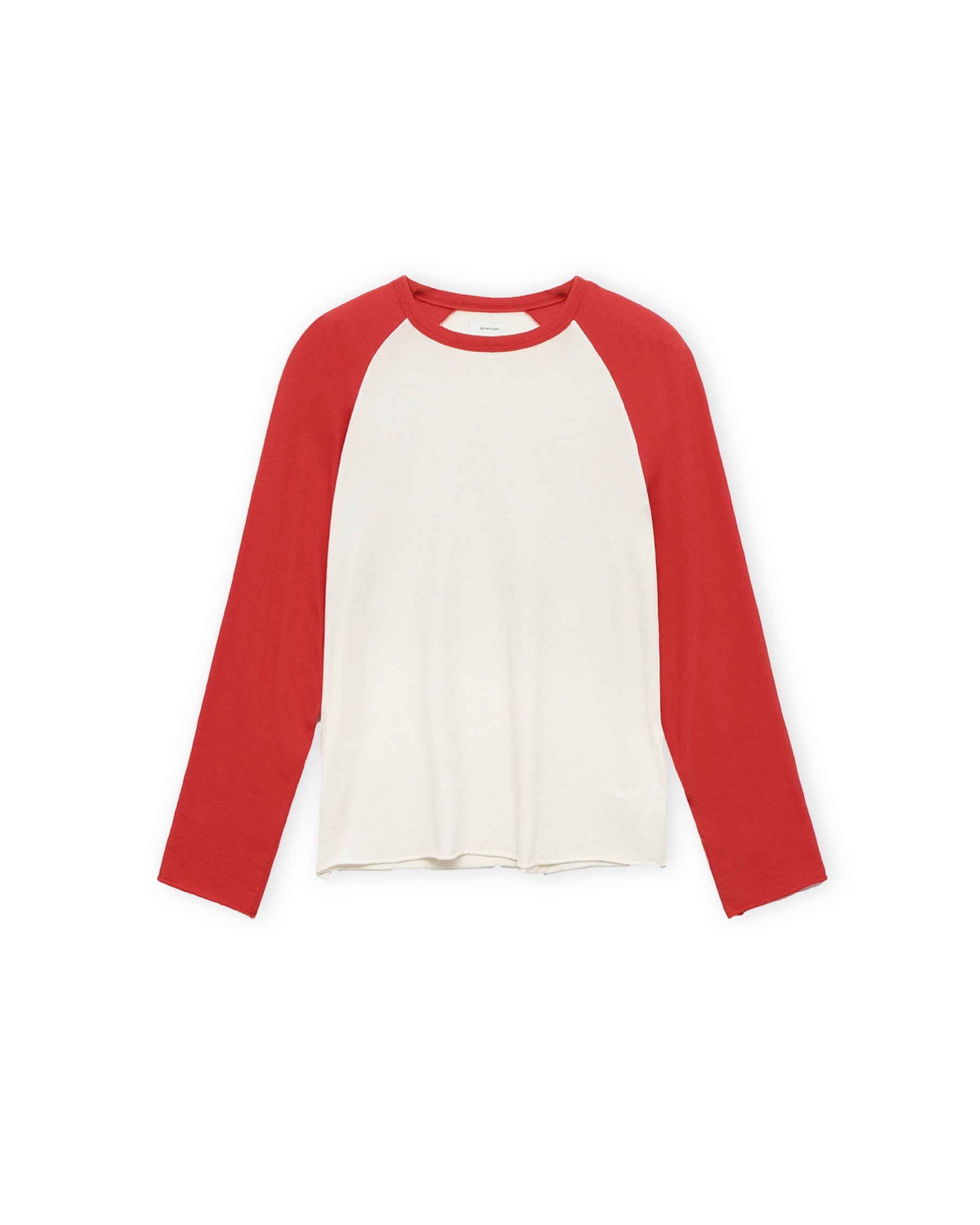 Brownyard - Cut Off Raglan Long Sleeve (Red) product image 5 | TRAB K-Fashion Australia