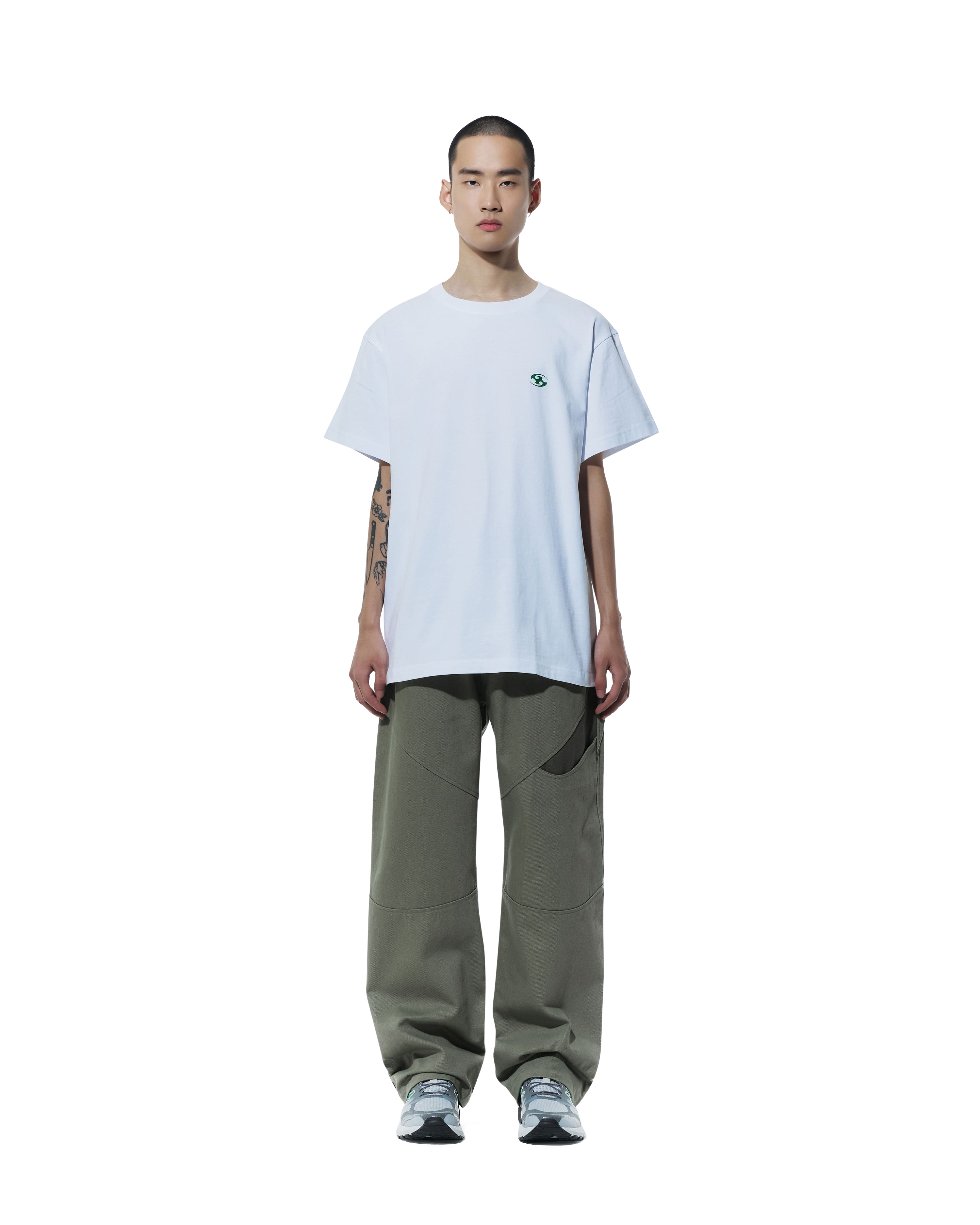 San San Gear - Forest T-Shirt (White) product image 1 | TRAB K-Fashion Australia
