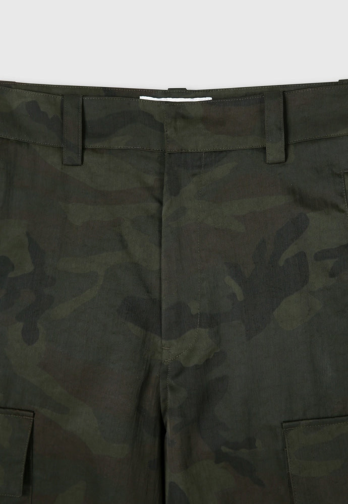 Tonywack - Camouflage Nylon Cargo Pants (Dark Olive) product image 11 | TRAB K-Fashion Australia