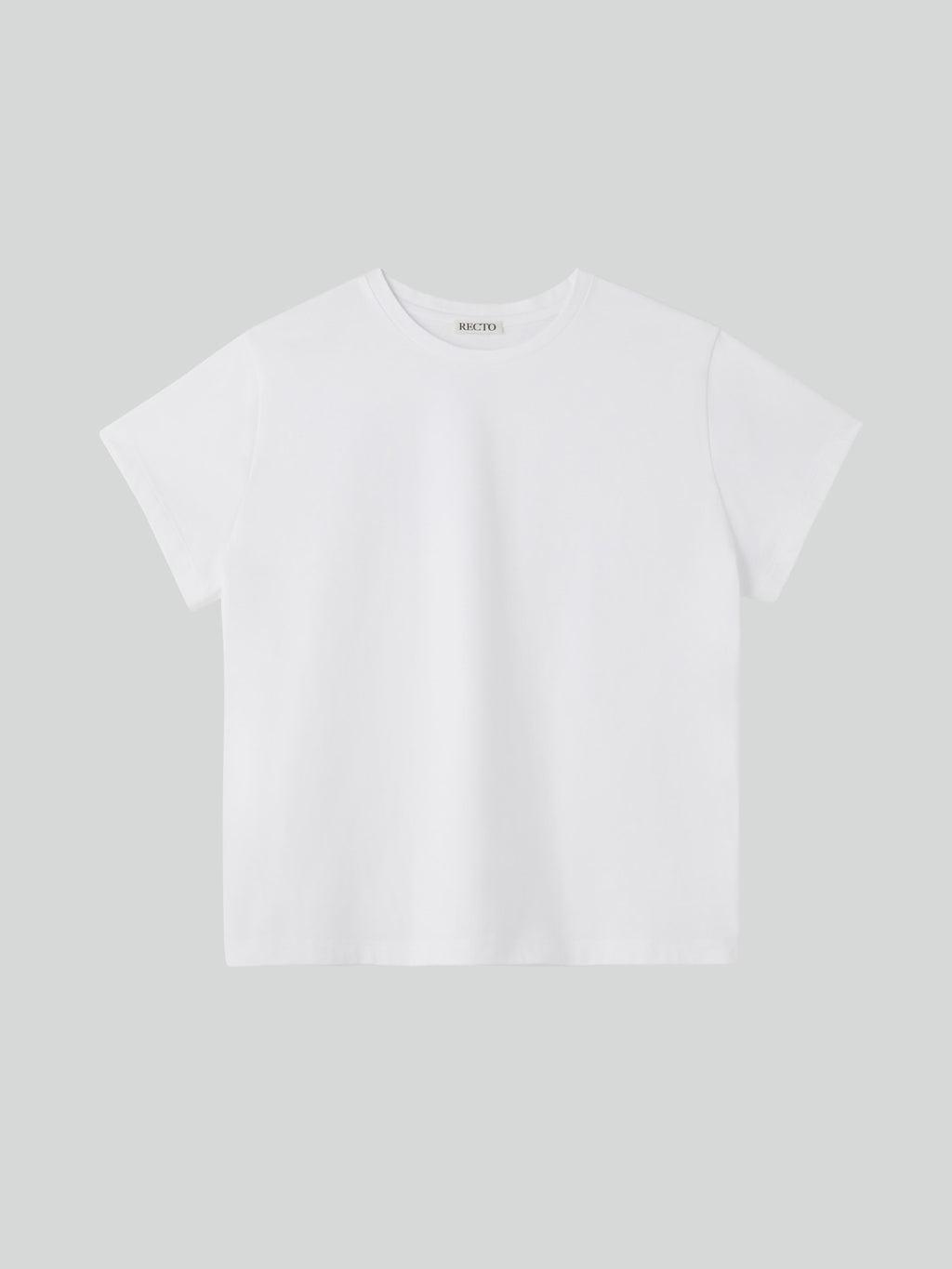 Recto - Recto Logo Cap Sleeve Top (White) product image 4 | TRAB K-Fashion Australia