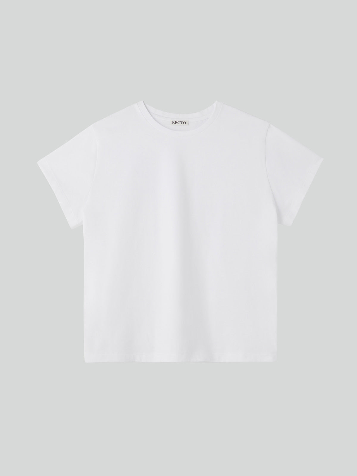 Recto - Recto Logo Cap Sleeve Top (White) product image 4 | TRAB K-Fashion Australia