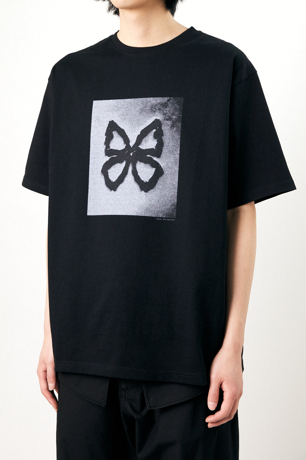 Hatchingroom - Bone Butterfly Tee (Black) product image 9 | TRAB K-Fashion Australia