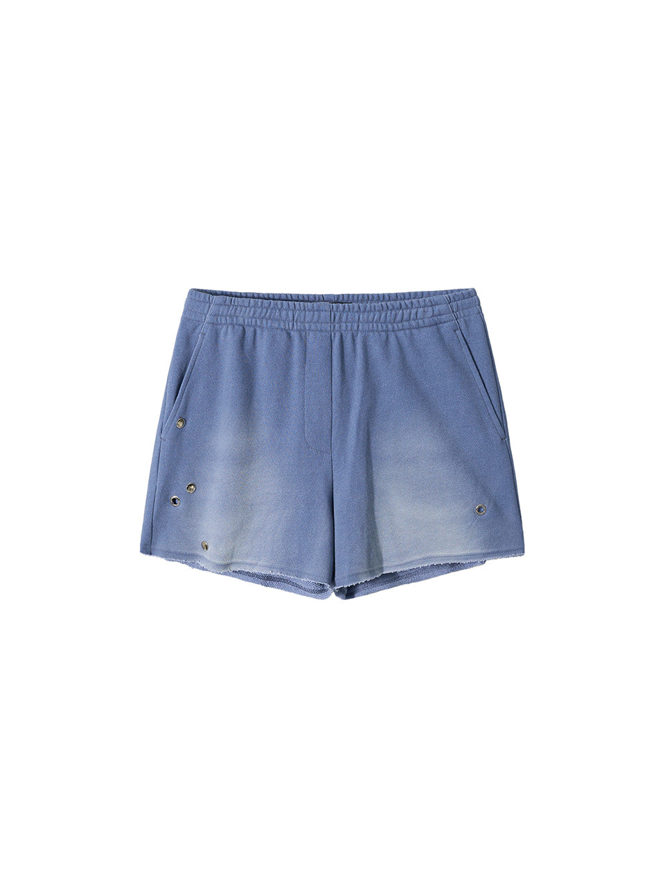 Kijun - Faded Stud Shorts (Blue) product image 6 | TRAB K-Fashion Australia