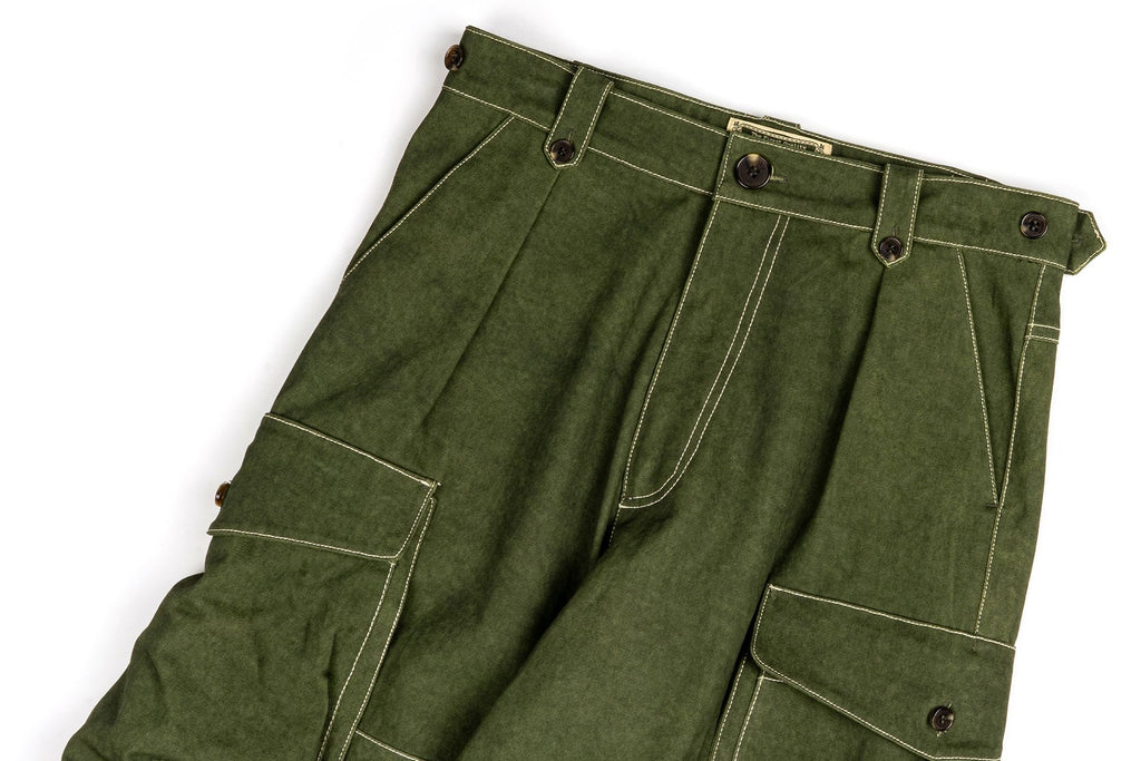 Ioedle - Assembled Cargo Pants With Screws Loosened (Green) product image 9 | TRAB K-Fashion Australia