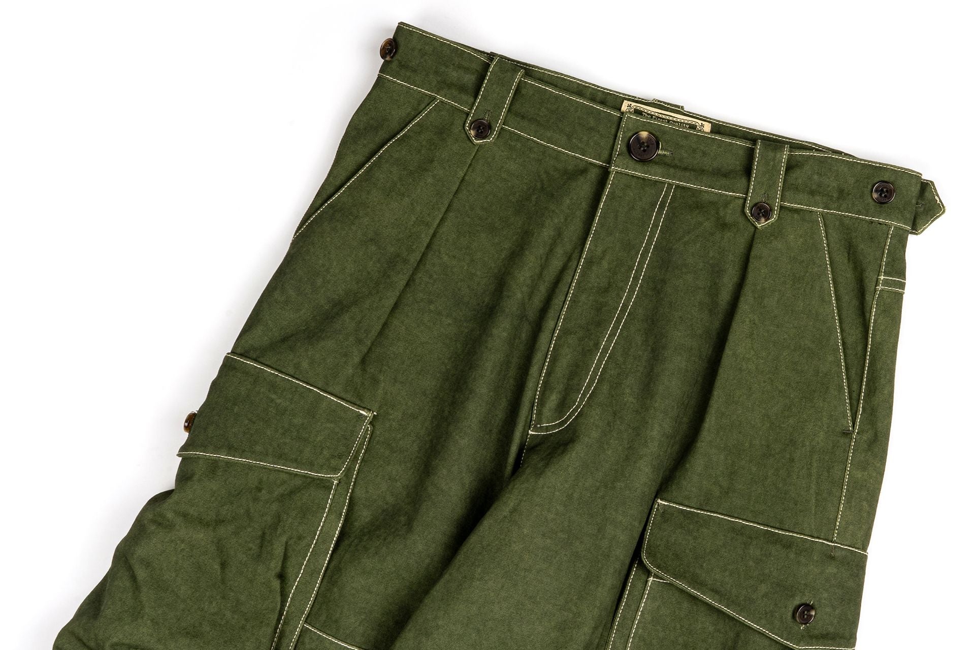 Ioedle - Assembled Cargo Pants With Screws Loosened (Green) product image 9 | TRAB K-Fashion Australia