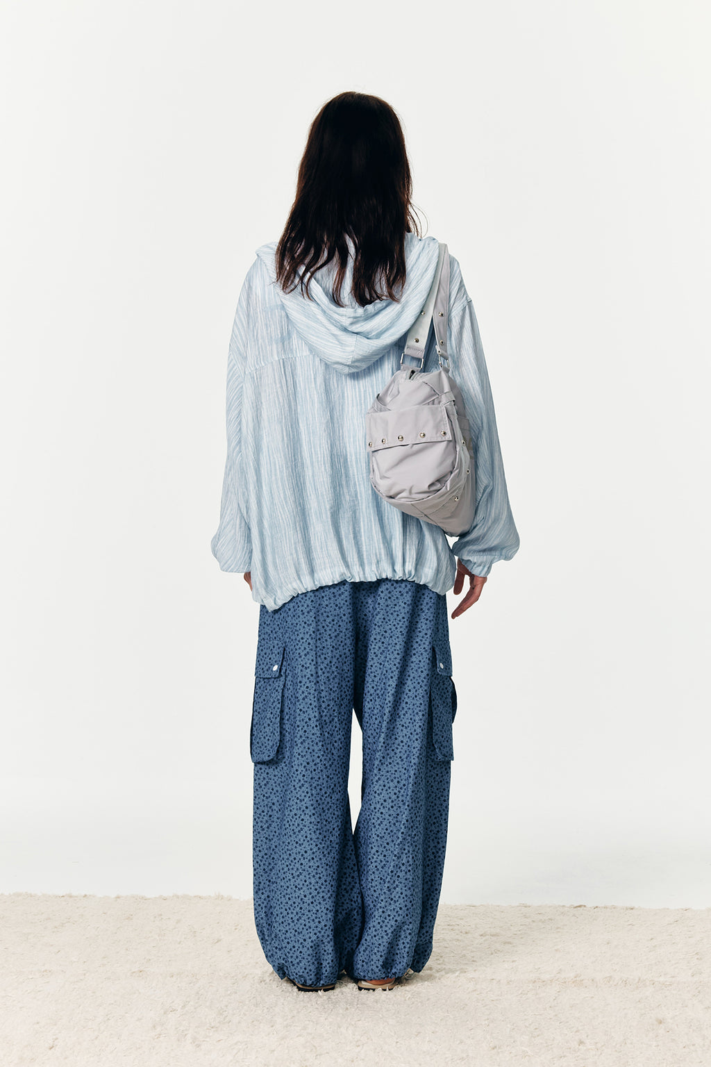 Deinet - Deinet Back Logo Bomber Jacket (Blue) product image 5 | TRAB K-Fashion Australia
